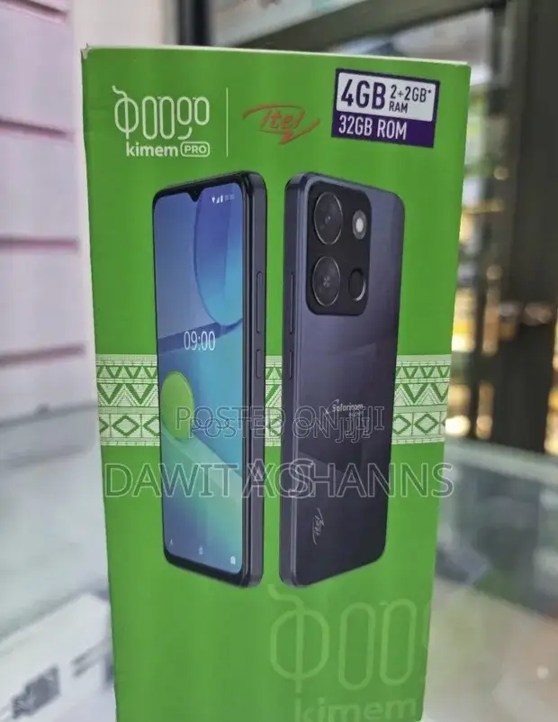 New Itel A25 Pro 32 GB Black
