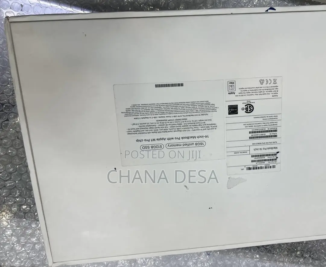 New Laptop Apple MacBook Pro M1 16GB Apple M1 Pro SSD 512GB
