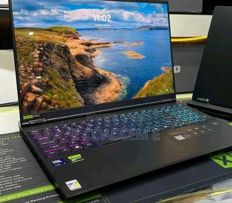 New Laptop Acer 16GB Intel Core Ultra 9 SSD 1T