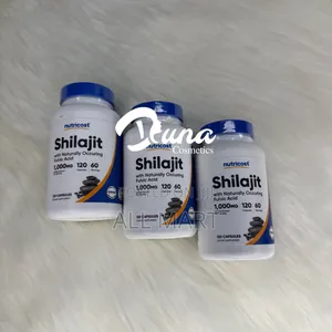 Nutricost Shilajit Capsules (1,000 Mg Per Serving) (120 Capsules).