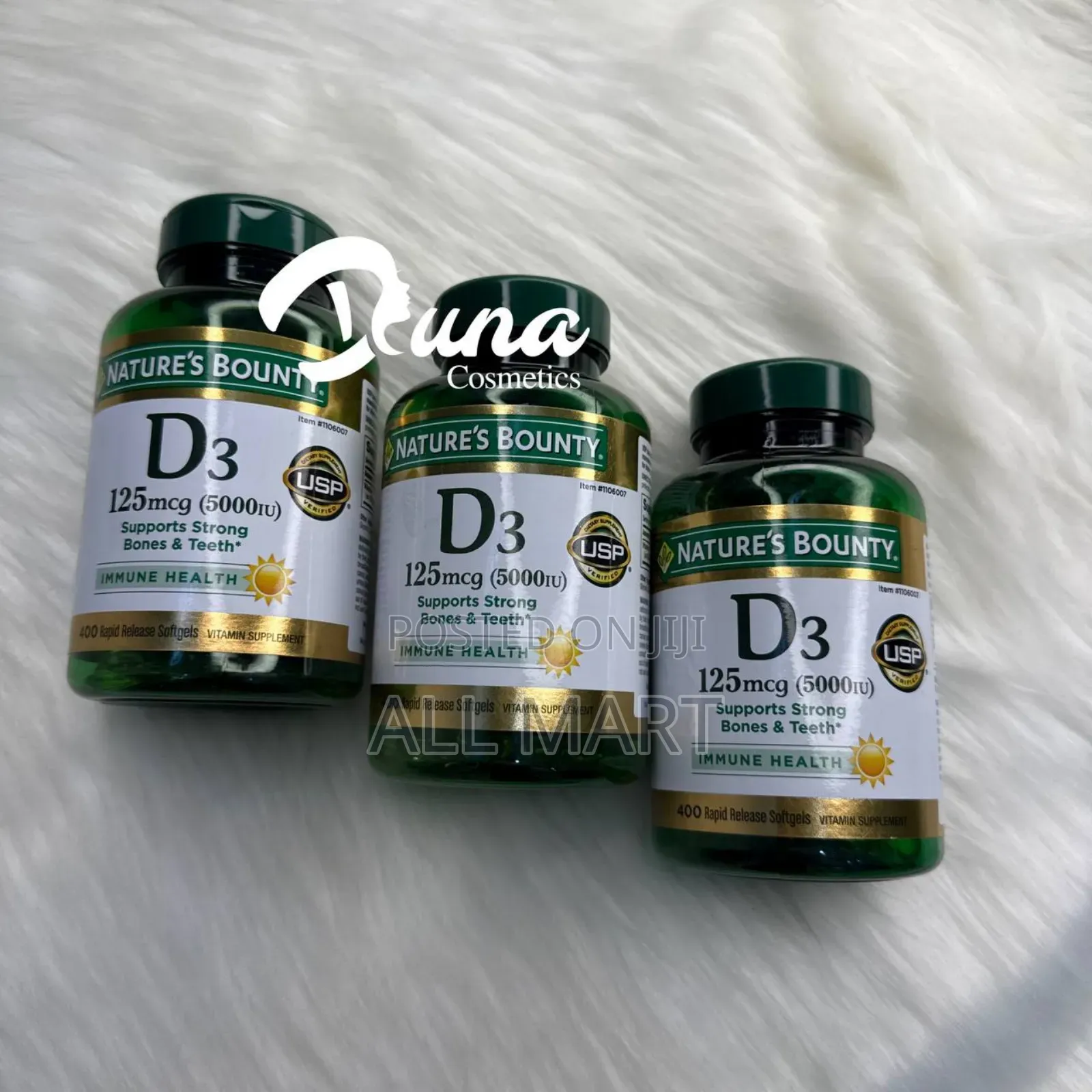 Nature's Bounty D3 125mcg(5000 Iu)