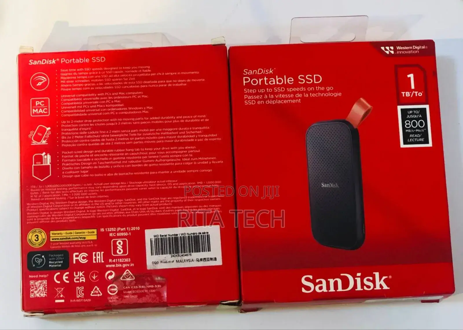 Sandisk Portable SSD 1tb