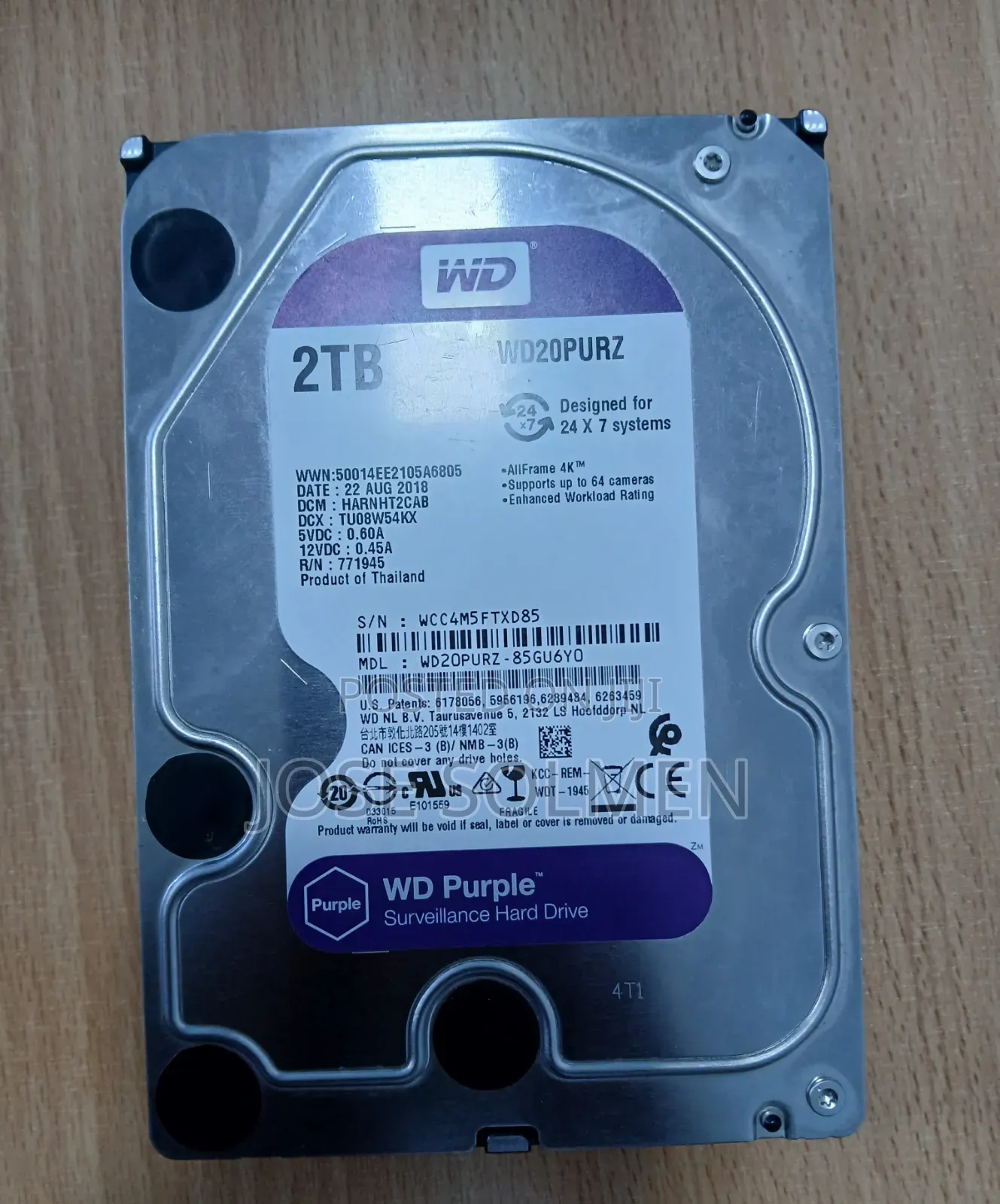 2tb Servellance Hdd