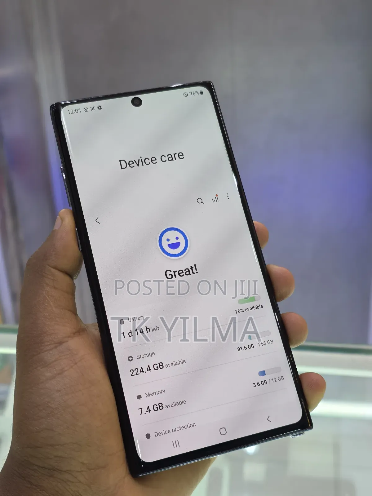 New Samsung Galaxy Note 10 Plus 5G 256 GB White