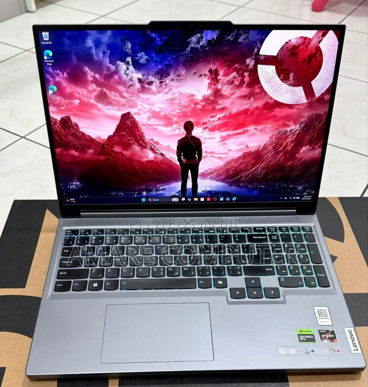 New Laptop Lenovo Legion 5 16GB AMD Ryzen 7 SSD 1T