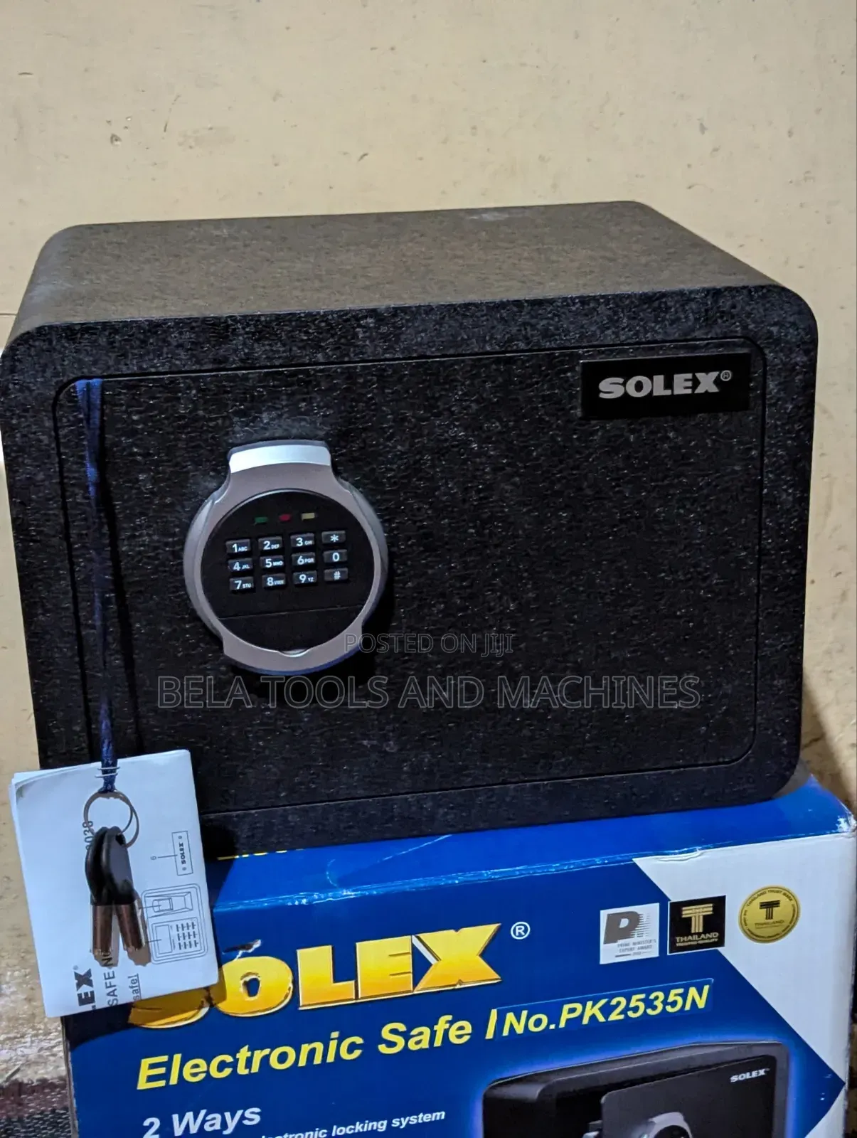 Solex Digital Safe Box Kazan High Security ካዝና Cash Box