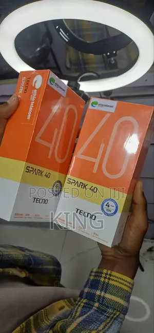 New Tecno Spark 40 128 GB Black