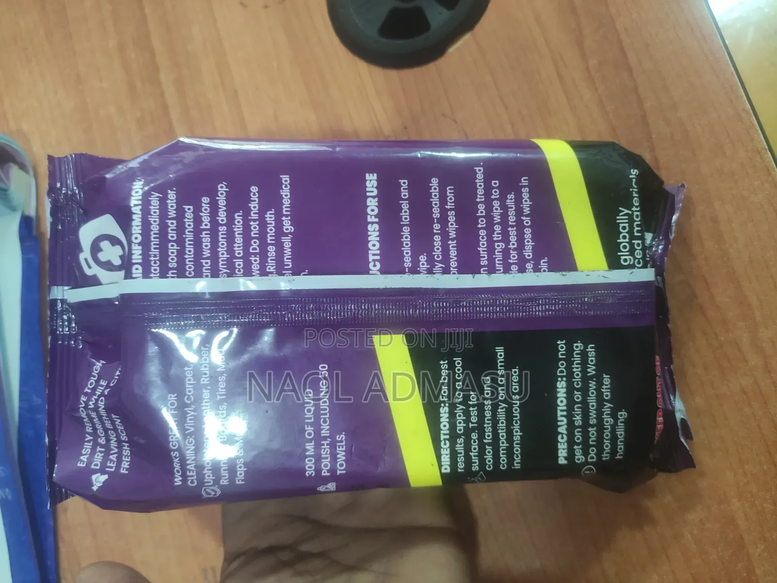 Car Dashboard Cleaning Wipes