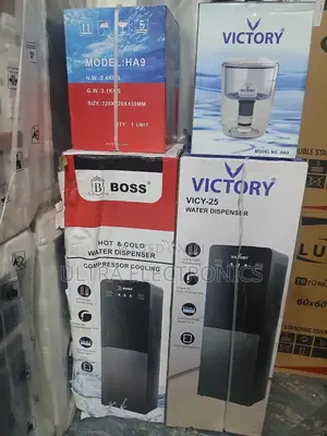 Victory and Branded Hot and Cold Water Dispensers. Vi