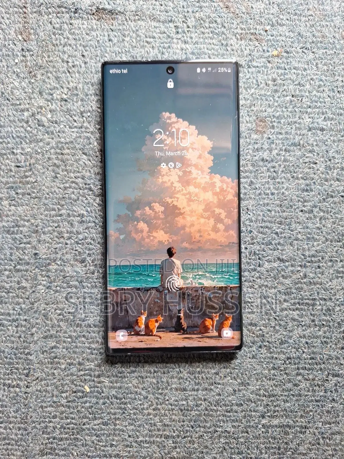 New Samsung Galaxy Note 10 Plus 5G 256 GB Blue