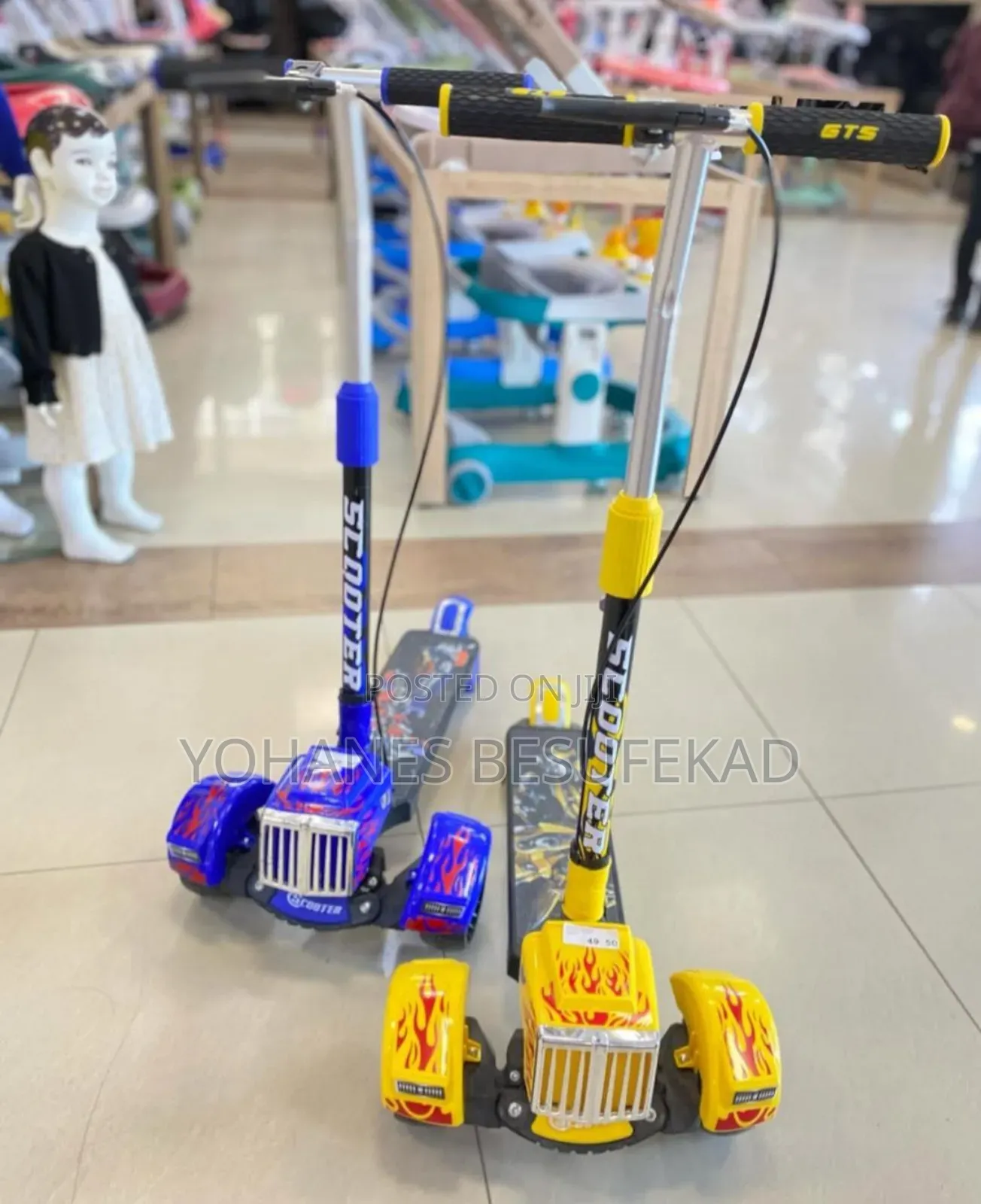 Scooter for Kids 4-15ag 100kg