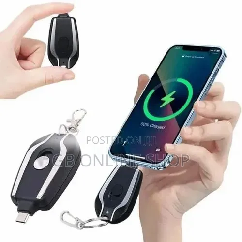 Mini Keychain Emergency Power Bank