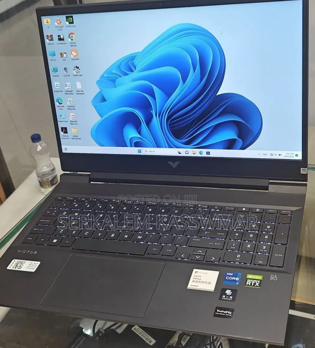 New Laptop HP Victus 16 16GB Intel Core i7 SSD 512GB