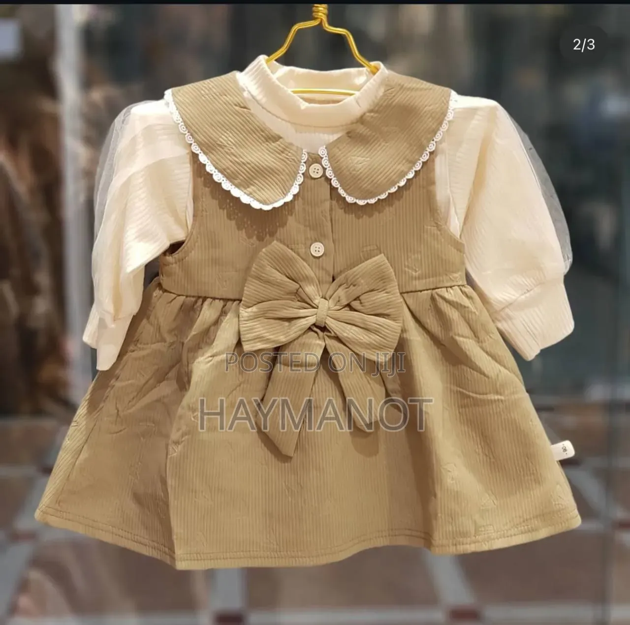 Girls Two Piece Set Top and Dress