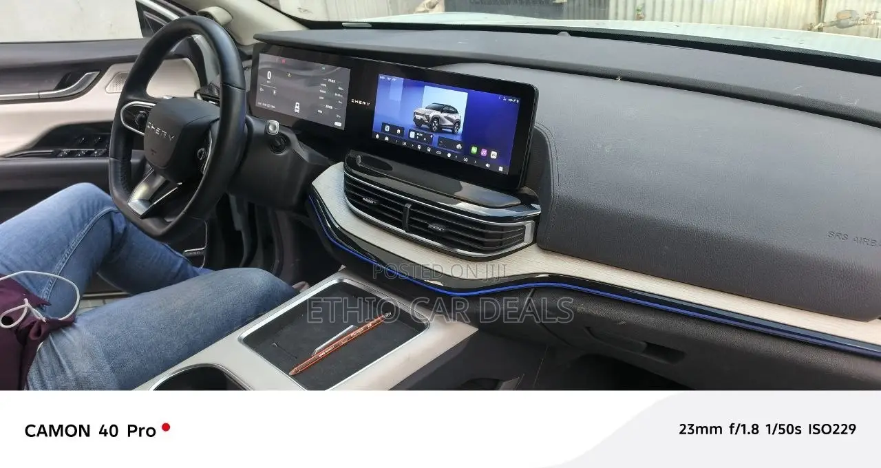 New Chery eQ7 2025 Blue