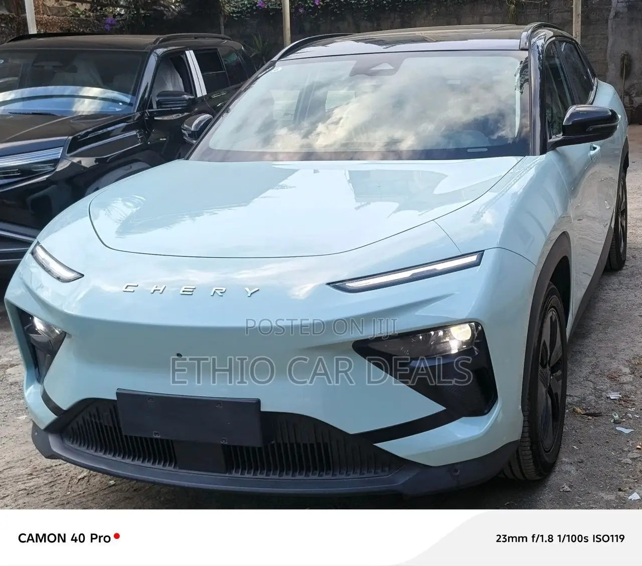 New Chery eQ7 2025 Blue