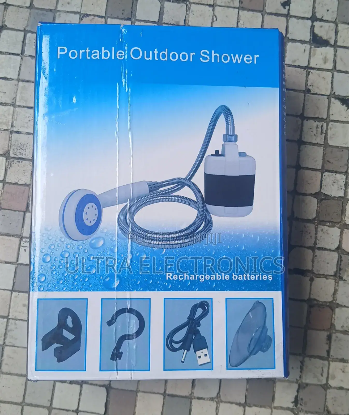 Shower Portable Electric Camping Pump Designed for Outdoor