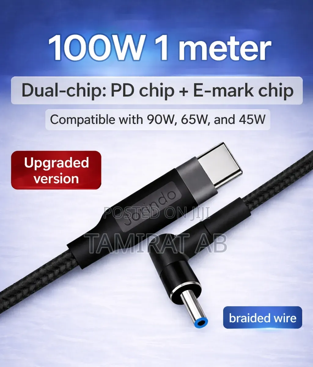 Jorindo Upgraded 100w Usb-C to Dc Cable