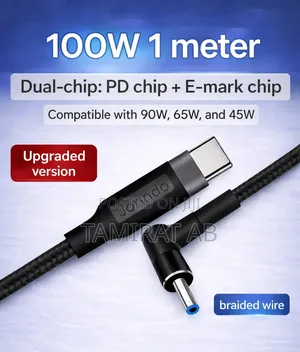 Jorindo Upgraded 100w Usb-C to Dc Cable