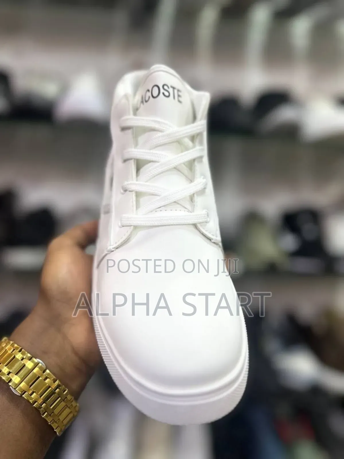 Lacoste Bl High Master Quality Boots for Man's Made in Vietnam