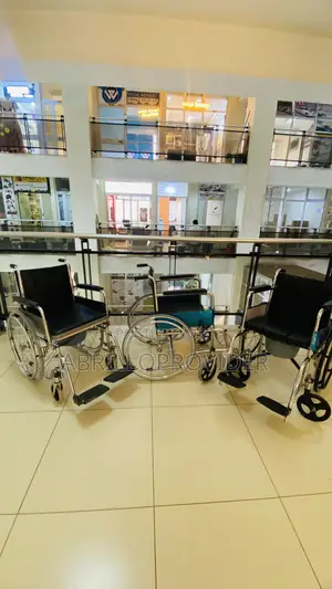 Commode Wheelchair Foldable ዊልቸር ሻውር መውሰጃ እና መፀዳጃ