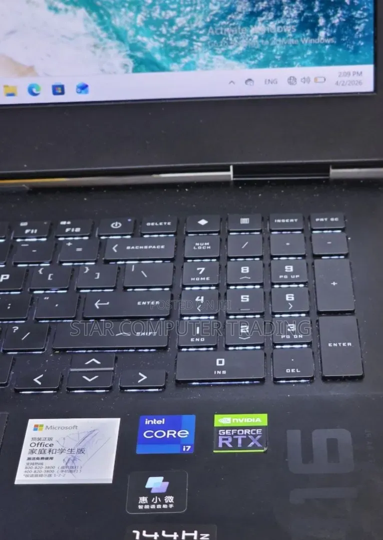 New Laptop HP Omen 16 16GB Intel Core i7 SSD 512GB