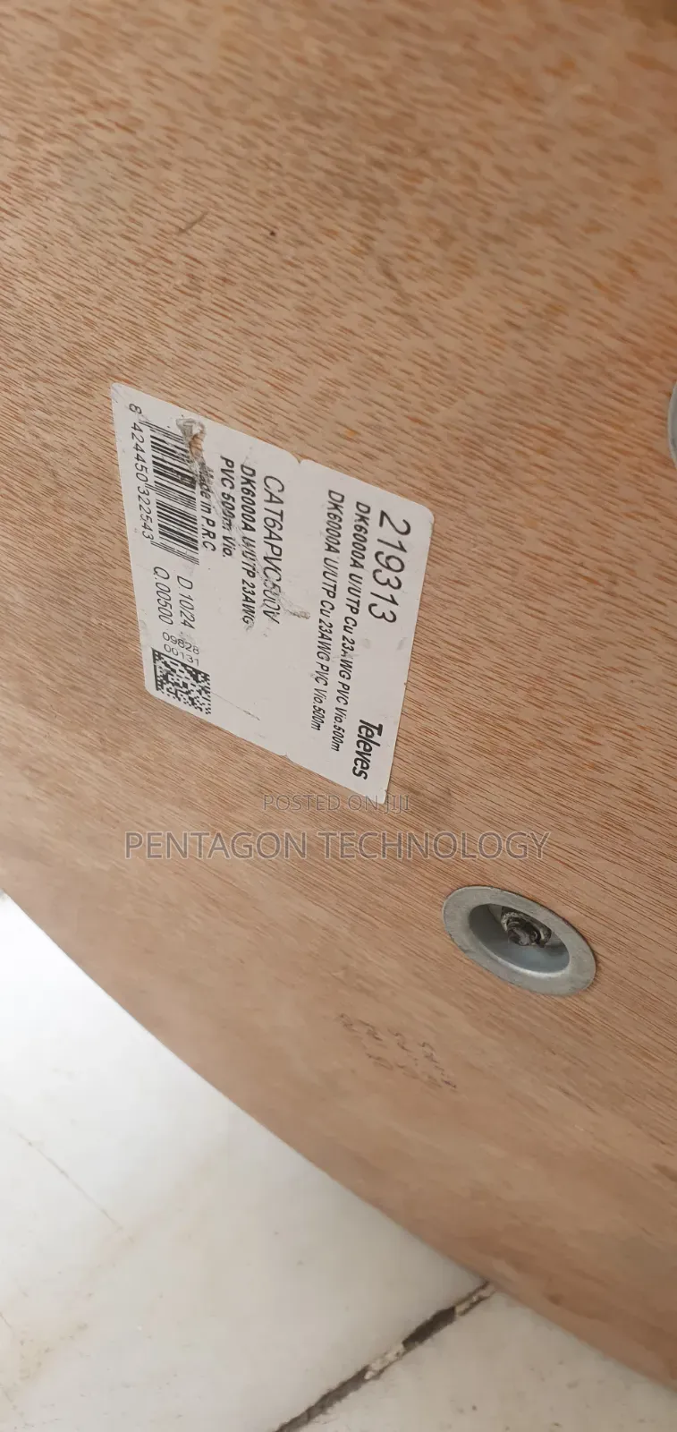 FTP Cat6a Network Cable 500m