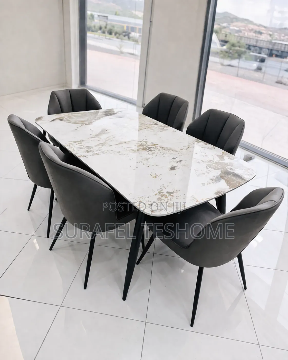 Durable Dining Tables | ዳይኒንግ ጠረጴዛ | Epoxy-made Tables For Sale | ቴብሎች