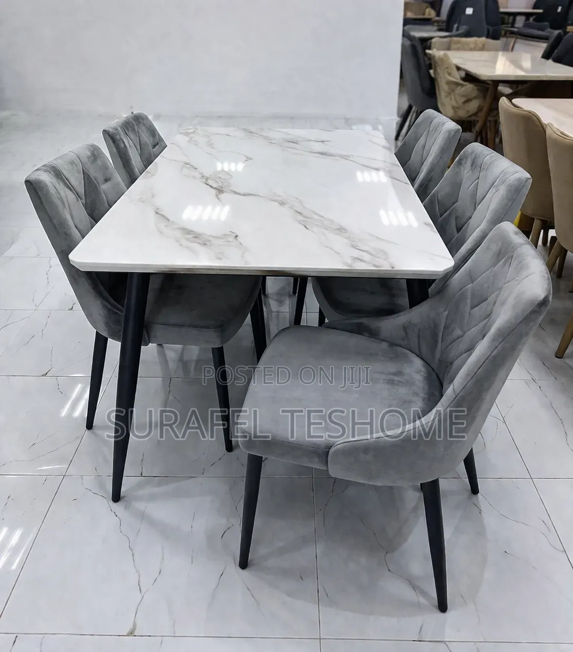 Durable Dining Tables | ዳይኒንግ ጠረጴዛ | Epoxy-made Tables For Sale | ቴብሎች