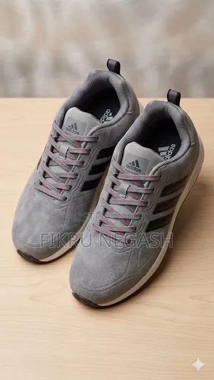 Men's Adidas Grey Sneakers – Durable Stylish
