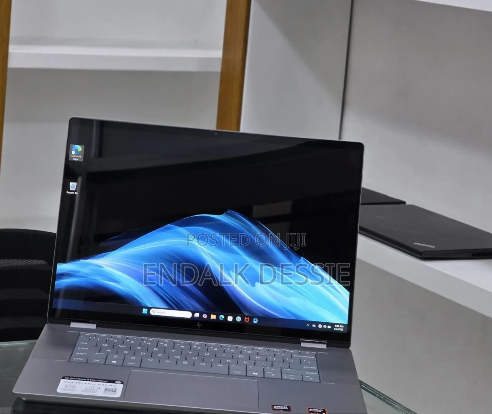 New Laptop HP OmniBook X Flip 16" 8GB AMD Ryzen 5 SSD 512GB