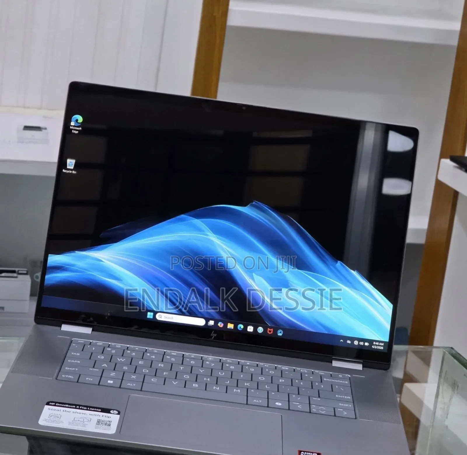 New Laptop HP OmniBook X Flip 16" 8GB AMD Ryzen 5 SSD 512GB