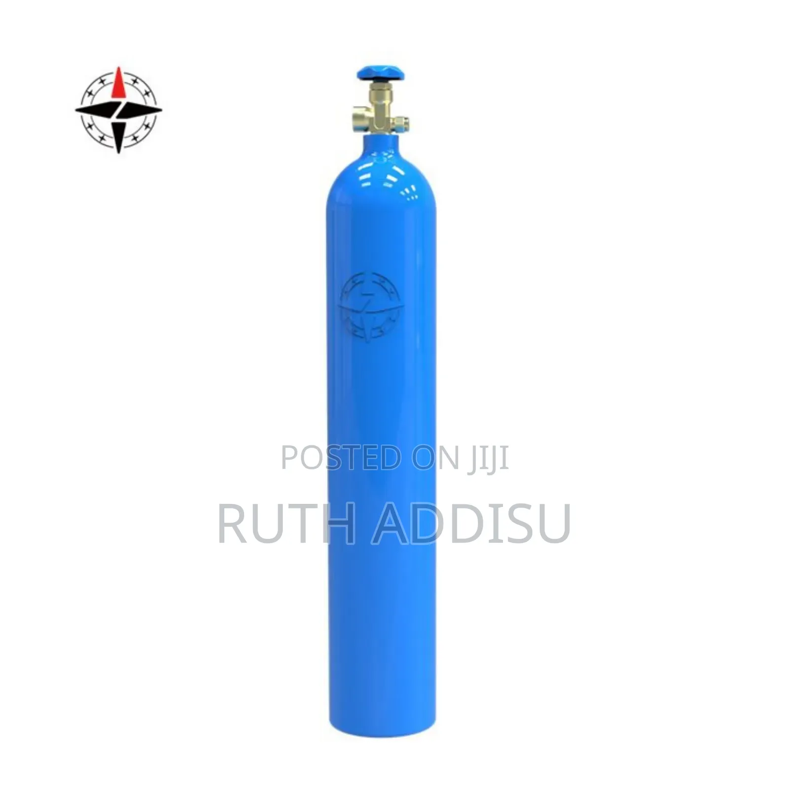 15l Seaml Steel Portable Household Health Care Medical Oxygen Cylinder