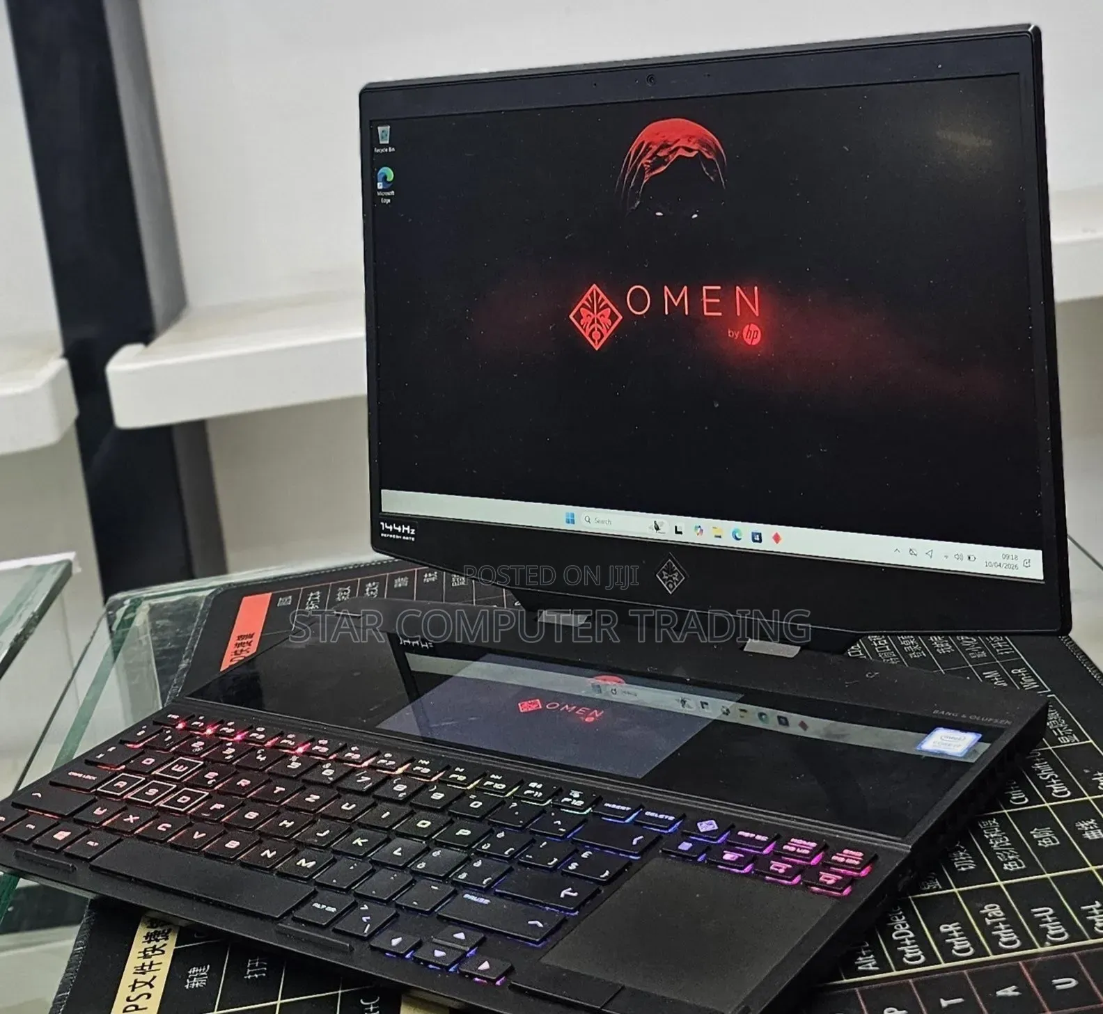 New Laptop HP Omen 15-ce0xx 16GB Intel Core i7 SSD 512GB