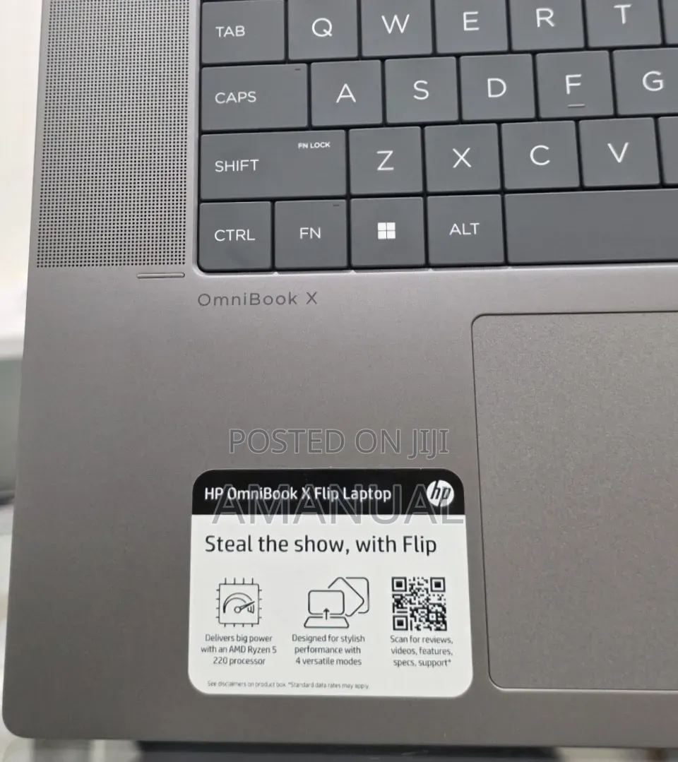 New Laptop HP OmniBook X Flip 16" 16GB AMD Ryzen 5 SSD 512GB