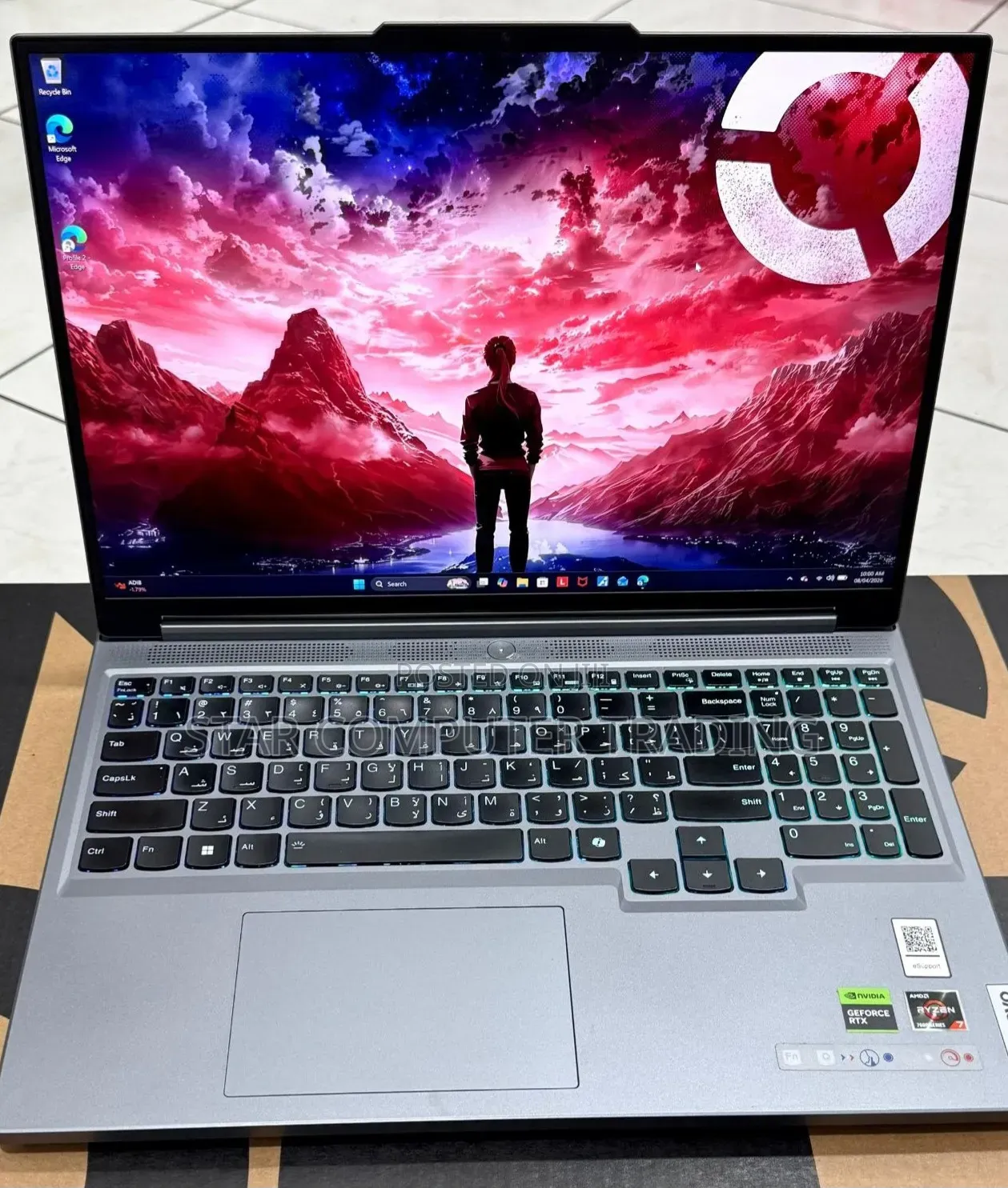 New Laptop Lenovo Legion 5 16GB AMD Ryzen 7 SSD 1T
