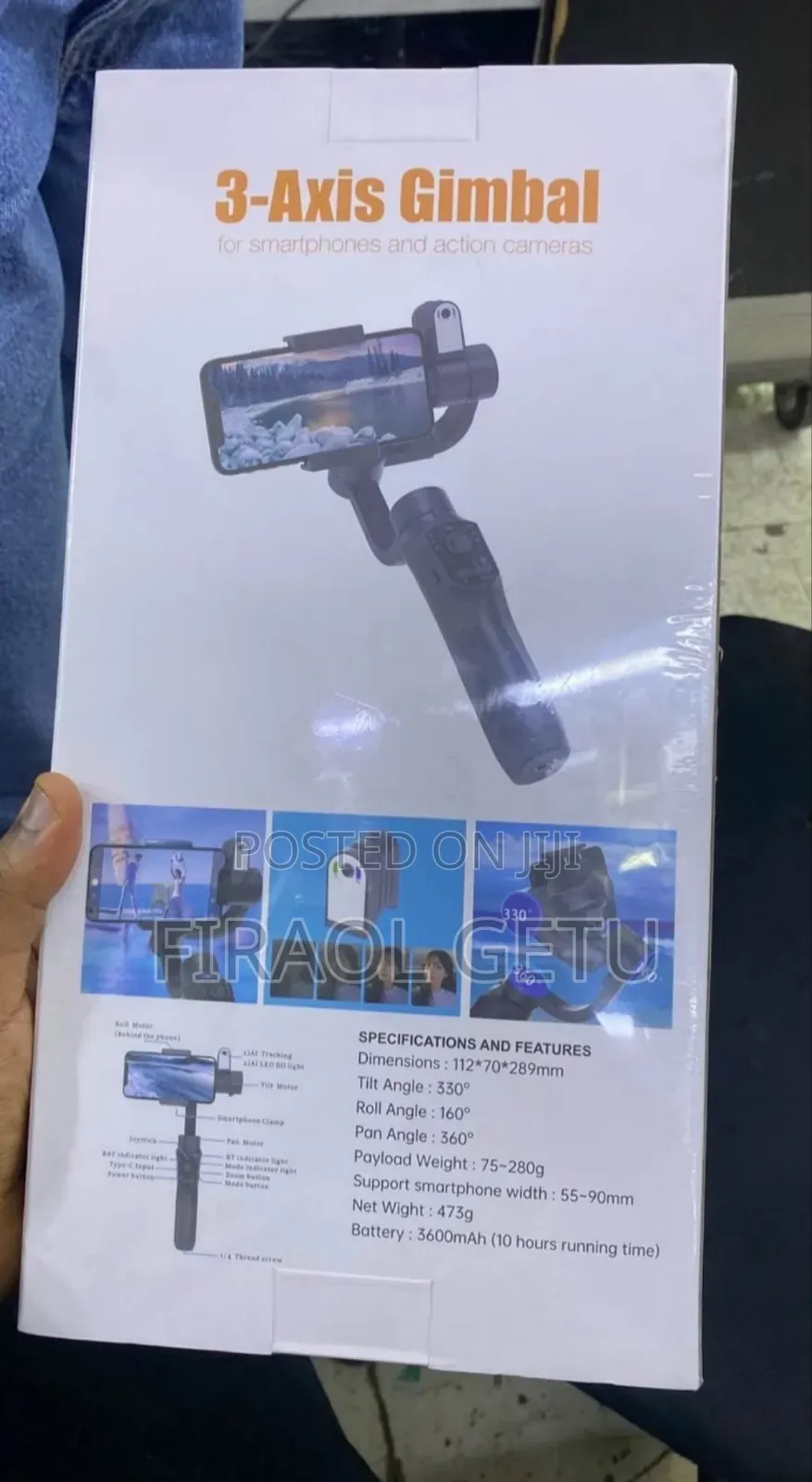 F10 Pro Max 3-axis Gimbal
