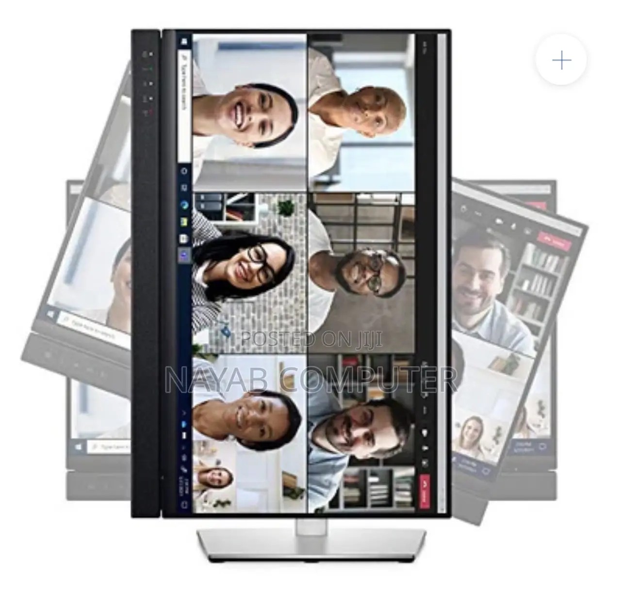 Dell 24” Monitor With Webcam and Speaker