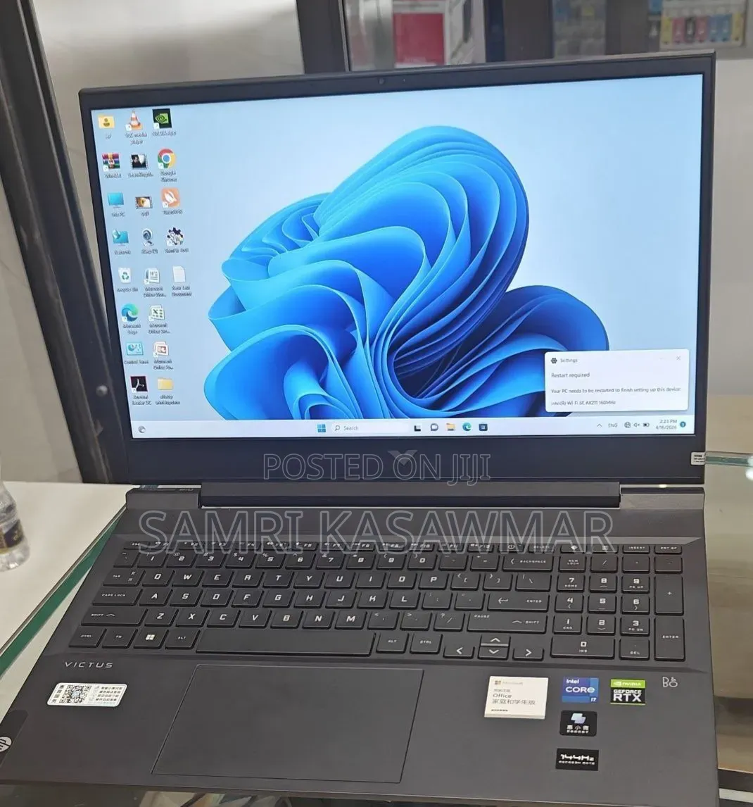 New Laptop HP Pavilion 15 16GB Intel Core i7 SSD 512GB