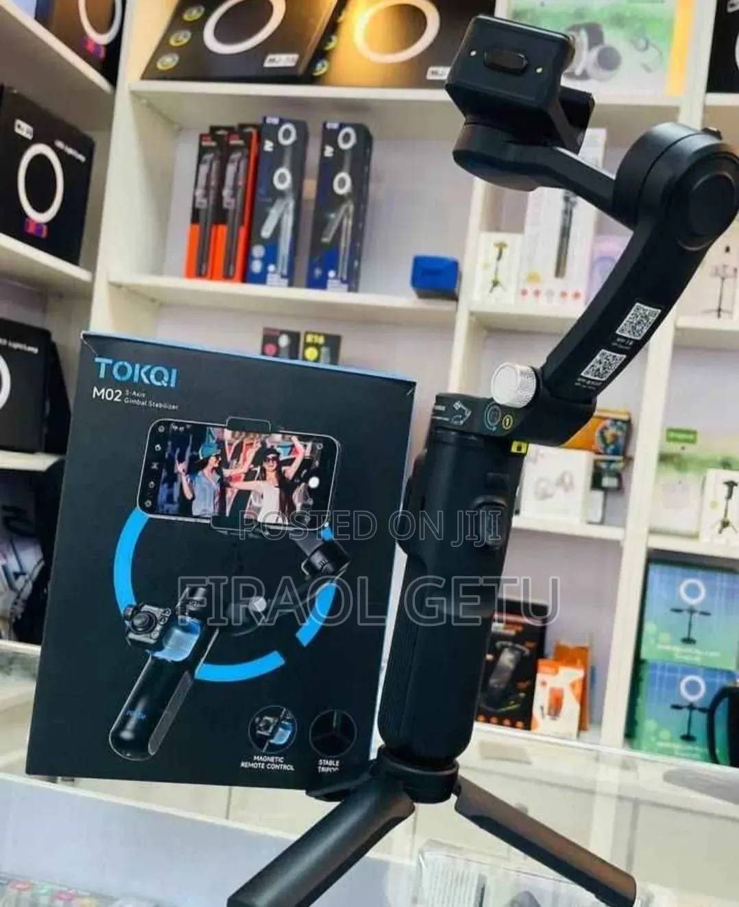Tokqi M02 3-axis Gimbal Stabilizer