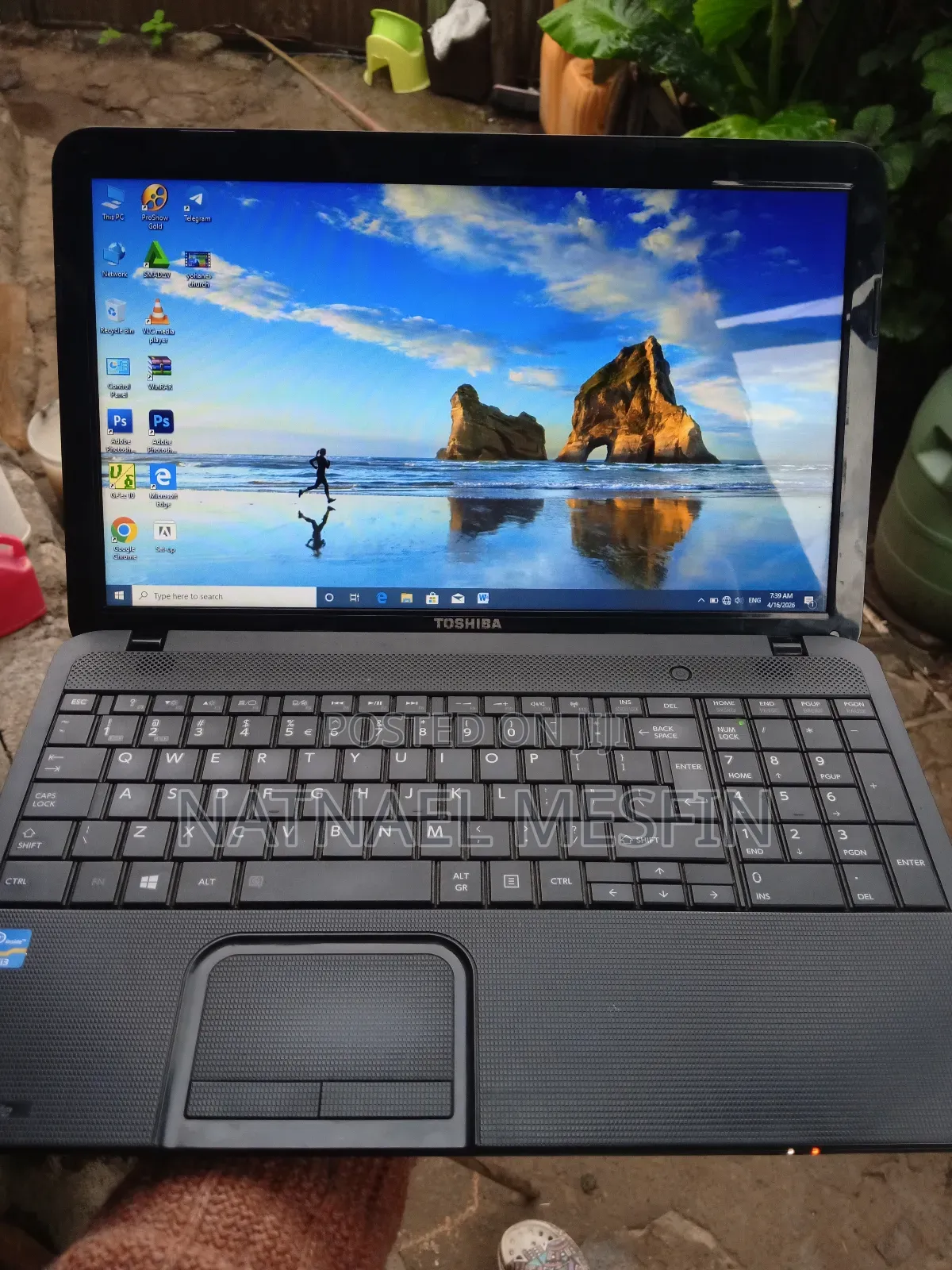 Laptop Toshiba Satellite C850 4GB Intel Core i3 HDD 500GB