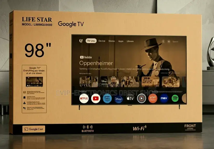 Lifestar 98 Inch Tv Ssmart Google Tv