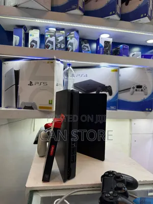 Ps4 Slim Jailbreak With The Most Wanted Games And Orignal Joystick