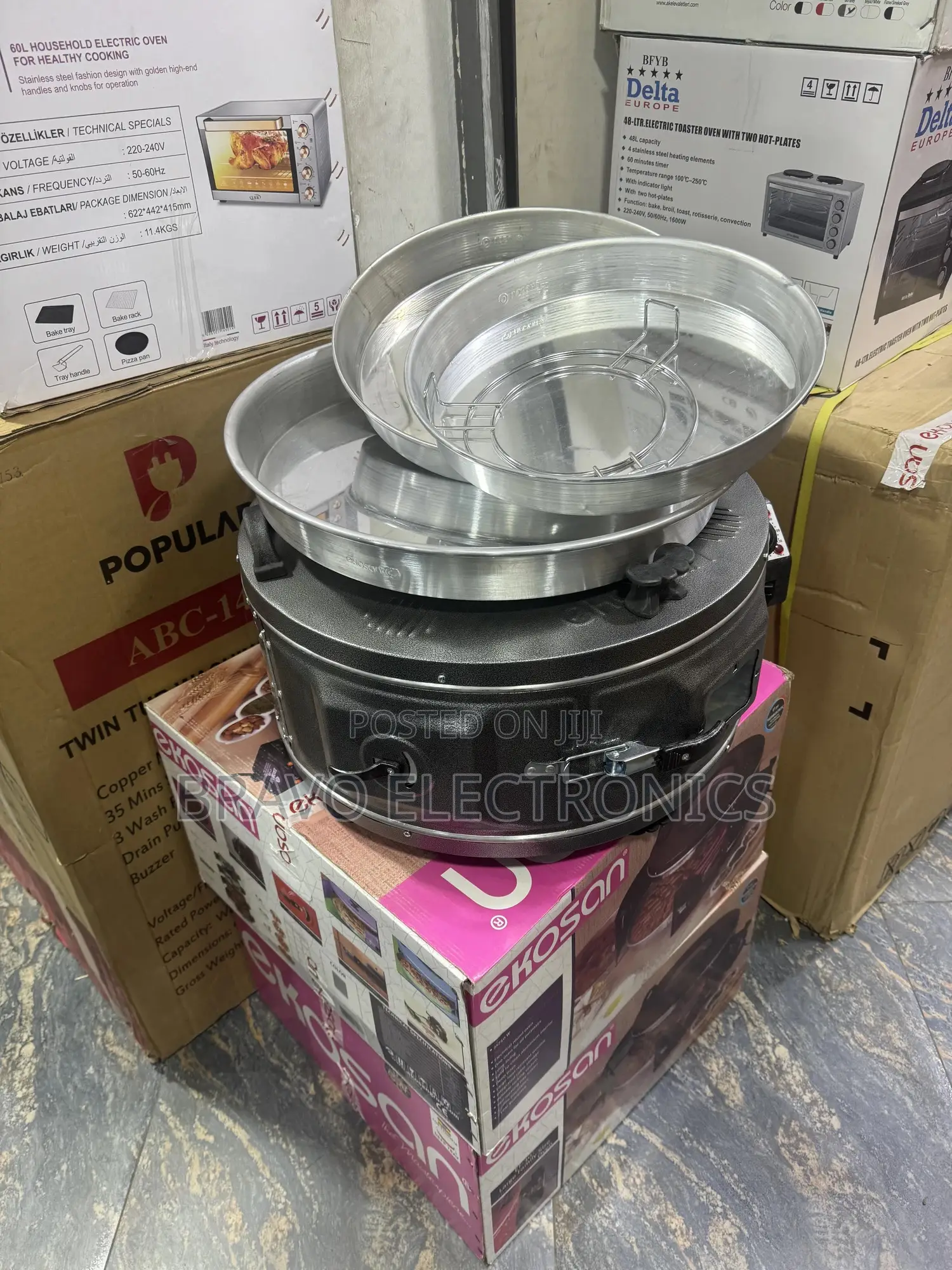 Ekosan Round Oven | Original Quality | Multi-Function Baking Oven
