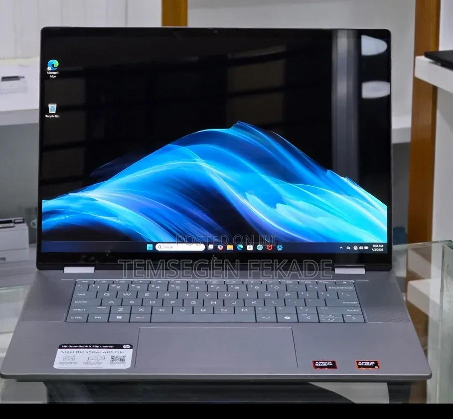 New Laptop HP OmniBook X Flip 16" 8GB AMD Ryzen 5 SSD 512GB