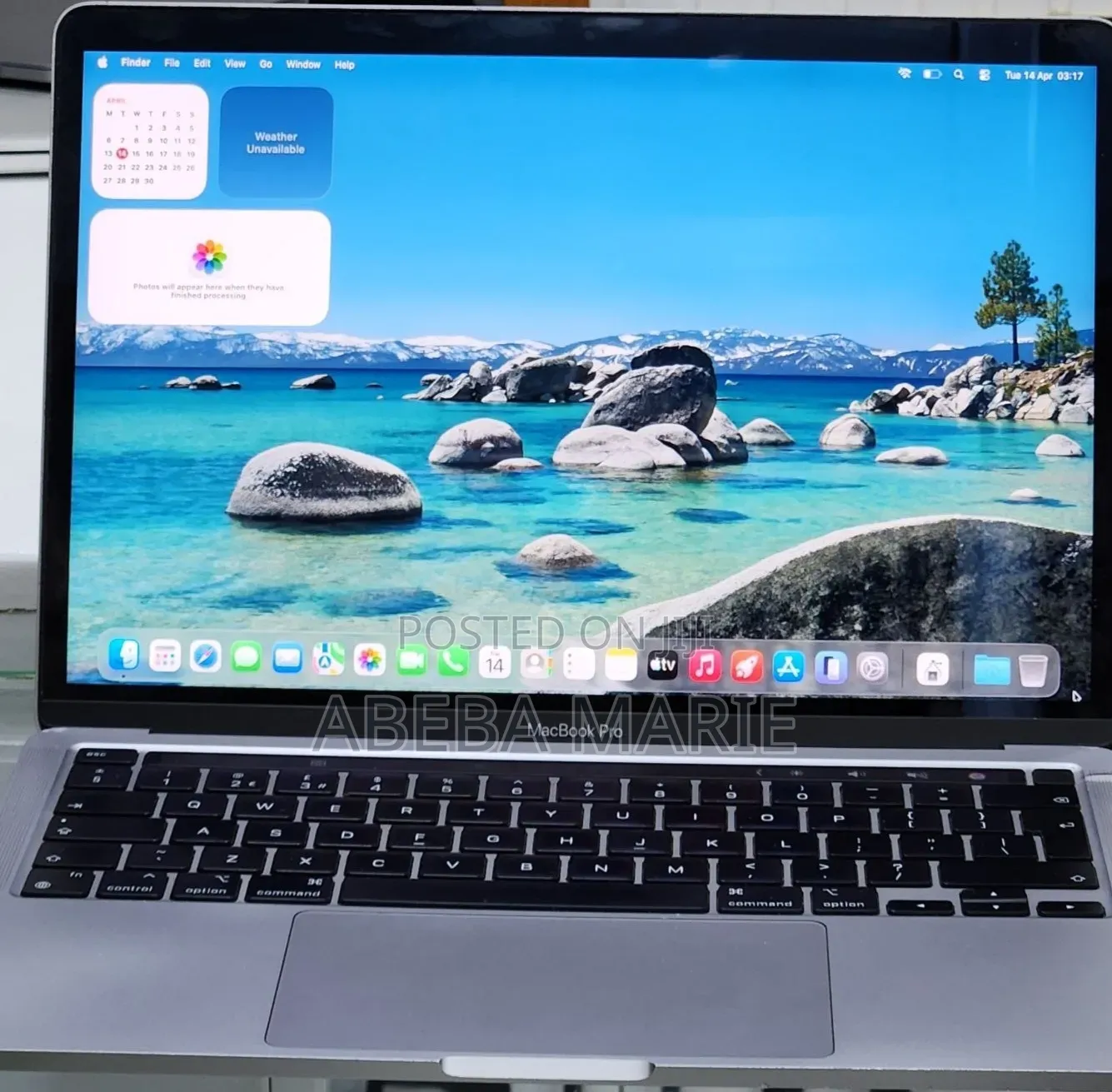 New Laptop Apple MacBook Pro 2020 M1 8GB Intel Core i5 SSD 256GB