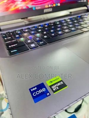 New Laptop MSI 32GB Intel Core i9 SSD 1T