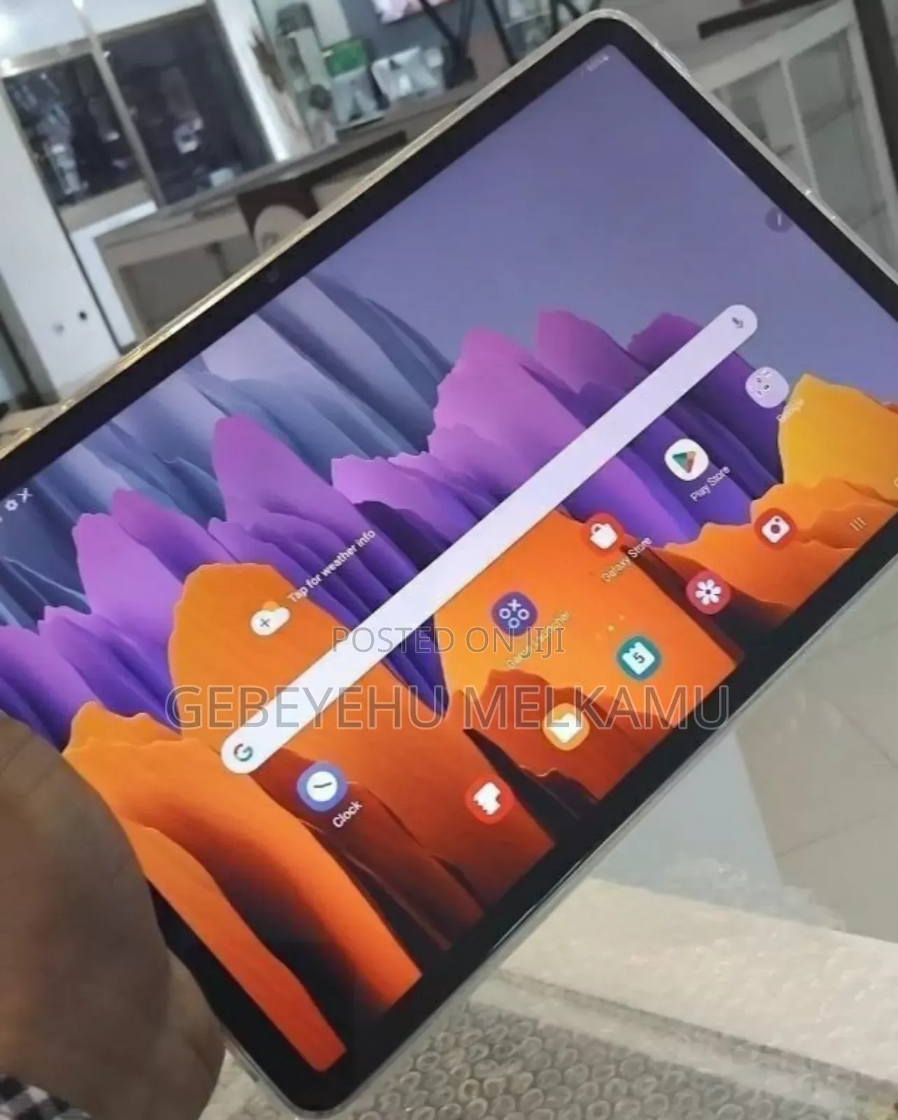 New Samsung Galaxy Tab S7 128 GB Black