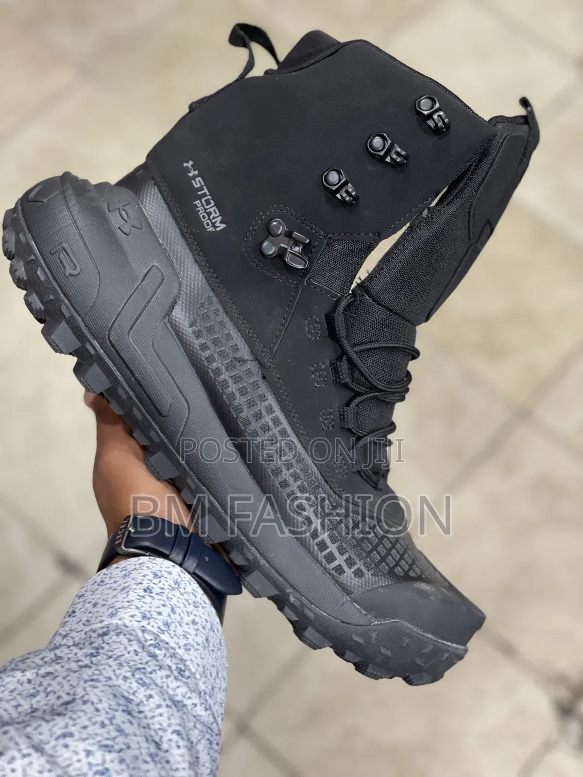 Under Armour Tactical Boot All Black (100% Original Shoes)