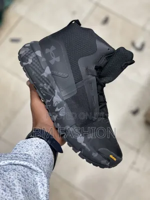 All-Black Under Armour Valsetz Tactical Boot